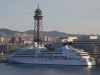 Seabourn Quest in Barcelona am 19. Juni 2011, dem Tag vor der Taufe