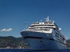 MS Europa vor Anker bei Portofino