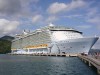 Oasis of the Seas in Labadee (Bild: Uwe Schinzel)