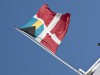 Bei Reedereien beliebt wie keine andere: die Handelsflagge der Bahamas Bei Reedereien beliebt wie keine andere: die Handelsflagge der Bahamas