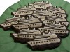 Frohe Weihnachten mit Kreuzfahrtschiff-Lebkuchen