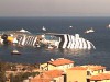 Costa Concordia vor Giglio, Italien, gesunken