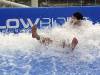 Auf eigene Gefahr: "Abflug" am Flowrider
