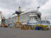 Allure of the Seas in der STX-Werft in Turku