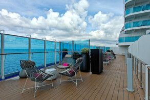 exklusives Cabana-Deck