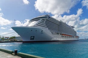 MSC Seaside in St. John's, Antigua