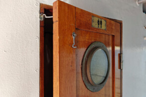Toilette, Dusche Shelterdeck