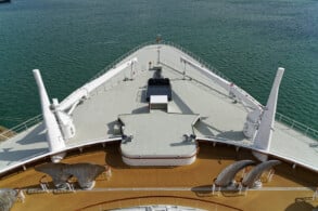 Blick vom Observationdeck, Deck 11