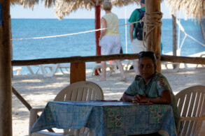 Grenzkontrolle auf Kubanisch am Strand