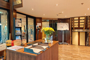 Lobby, Rezeption