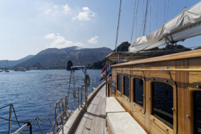 Hauptdeck beim Deckshaus