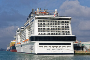 MSC Bellissima in Sputhampton