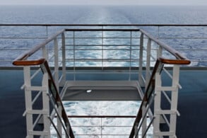 Offene Decks am Heck