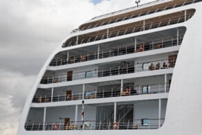 Offene Decks am Heck