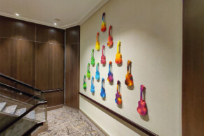 Kunst im Treppenhaus