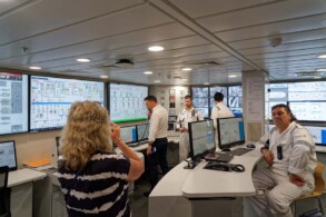 Maschinenkontrollraum