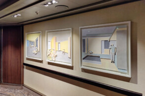Kunst im Treppenhaus