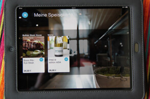 IPad Speisekarte