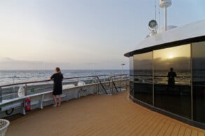 Aussenbereich vor der Observation-Lounge, Deck 7