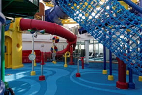 Wasserspielplatz für Kinder