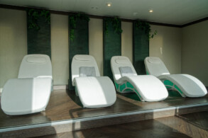 Wärmeliegen im Spa