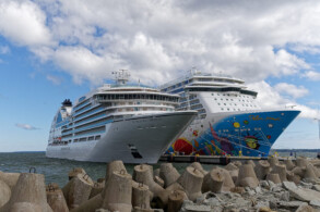 Seabourn Ovation und Norwegian Breakaway in Tallinn
