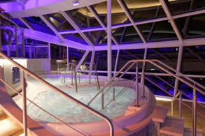 Solarium bei Nacht