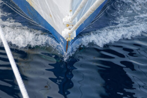 im Bugspriet-Netz