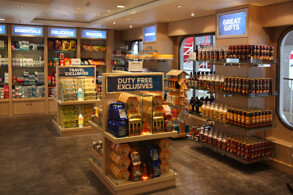 Shops auf der Norwegian Epic