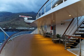 Aussenbereich am Heck, Deck 6