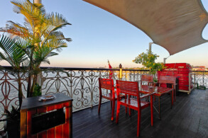 Raucherbereich am Heck