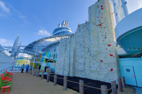 Thrill Island, Kletterwand