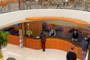 Rezeption und Atrium
