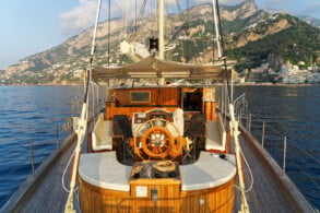 Heck-Bereich an Deck