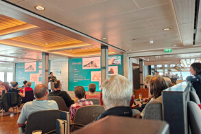 Vortrag in der Explorer Lounge