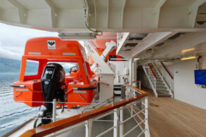 Rettungsboot-Bereich