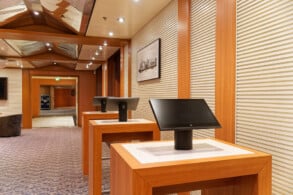 Foto-Stationen in der Art Bar