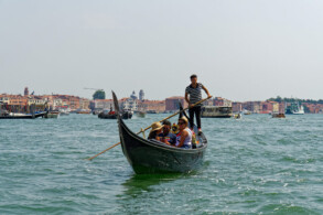 Gondel am Giudecca-Kanal