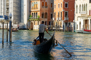 Canal Grande an der Rialto-Brücke