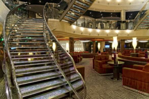 Swarovski-Treppe im Atrium