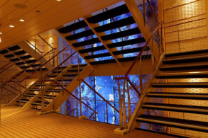 Treppenhaus - Aquarium-Displays