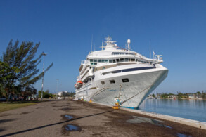 Celestyal Crystal in Tobago Bay