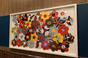 Kunst im Treppenhaus