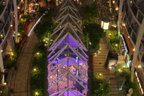 Oasis of the Seas bei Nacht: Central Park