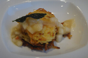 Kartoffelpuffer mit Bratapfel