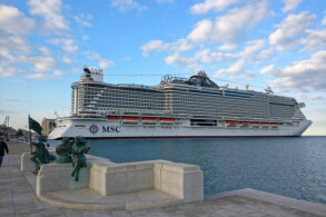 MSC Seaside in Triest