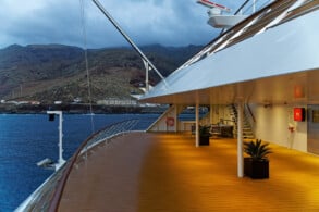 Aussenbereich am Heck, Deck 5