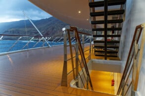 Aussenbereich am Heck, Deck 6