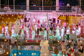 Pool, White Night