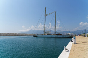Chronos in der Marina in Salerno